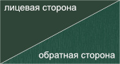 RAL 6005 Зеленый Мох / полиэфирная эмаль в цвет лицевой стороны RAL6005 Зеленый Мох / полиэфирная эмаль в цвет