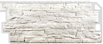 Фасадная панель FINEBER Скала Мелованный Белый 1094*459