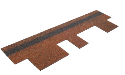 Гибкая черепица Shinglas Классик Румба Фундук фото гонта 2