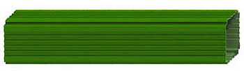 Труба водост.с коленом 76*102 3,00м P362 (Зеленый)