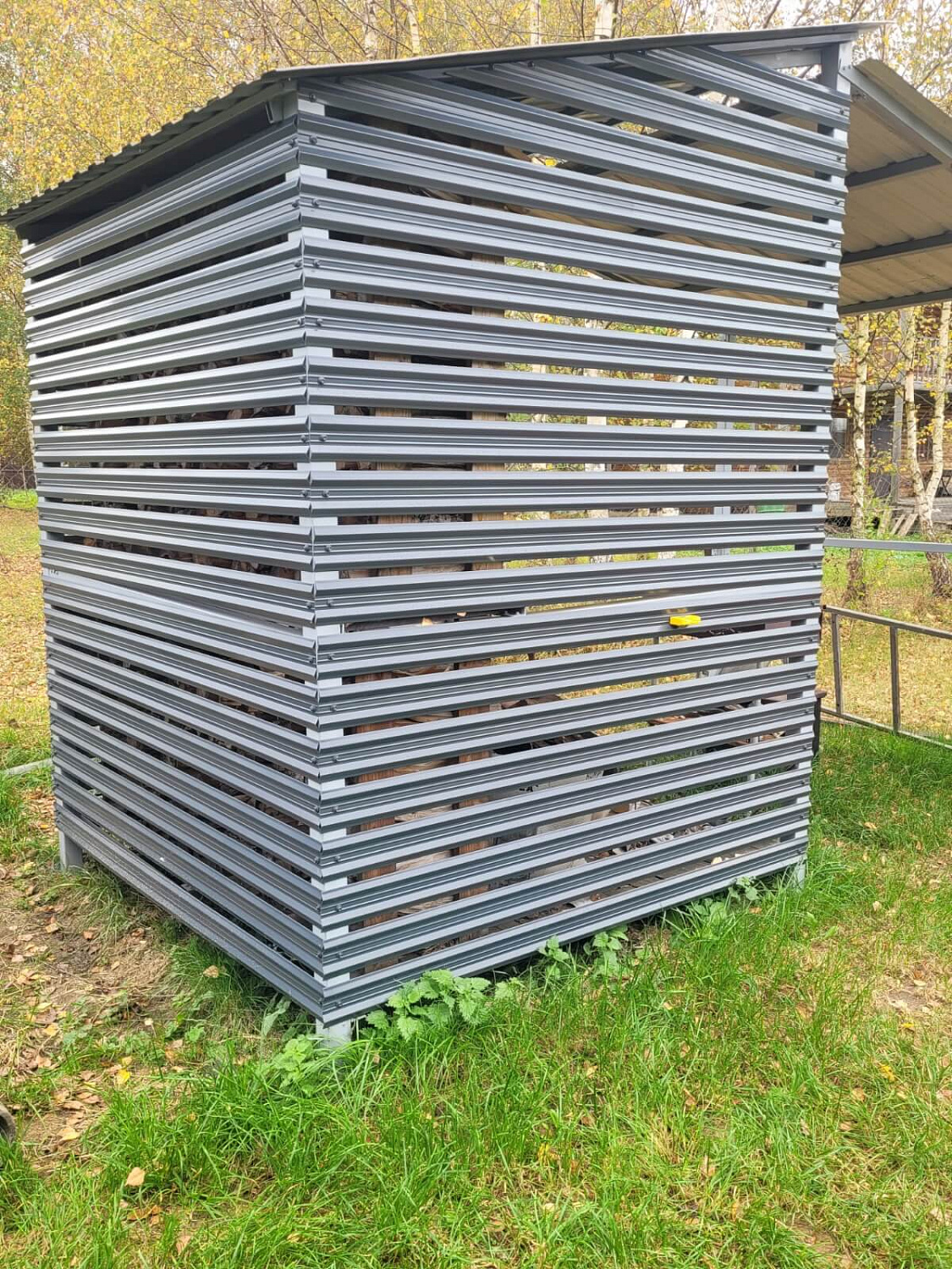 Евроштакетник ЭКО-М RAL7024 Серый Графит Полиэстер